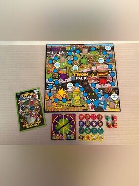 2012 The Trash Pack “Dash For Trash” Board Game